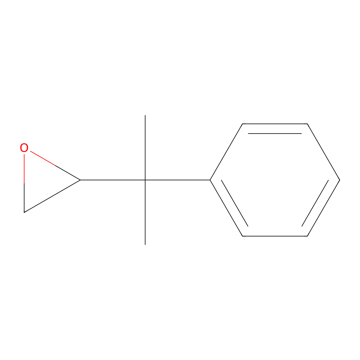 2-(2-Phenylpropan-2-yl)oxirane molecular structure, CAS 1824132-20-8