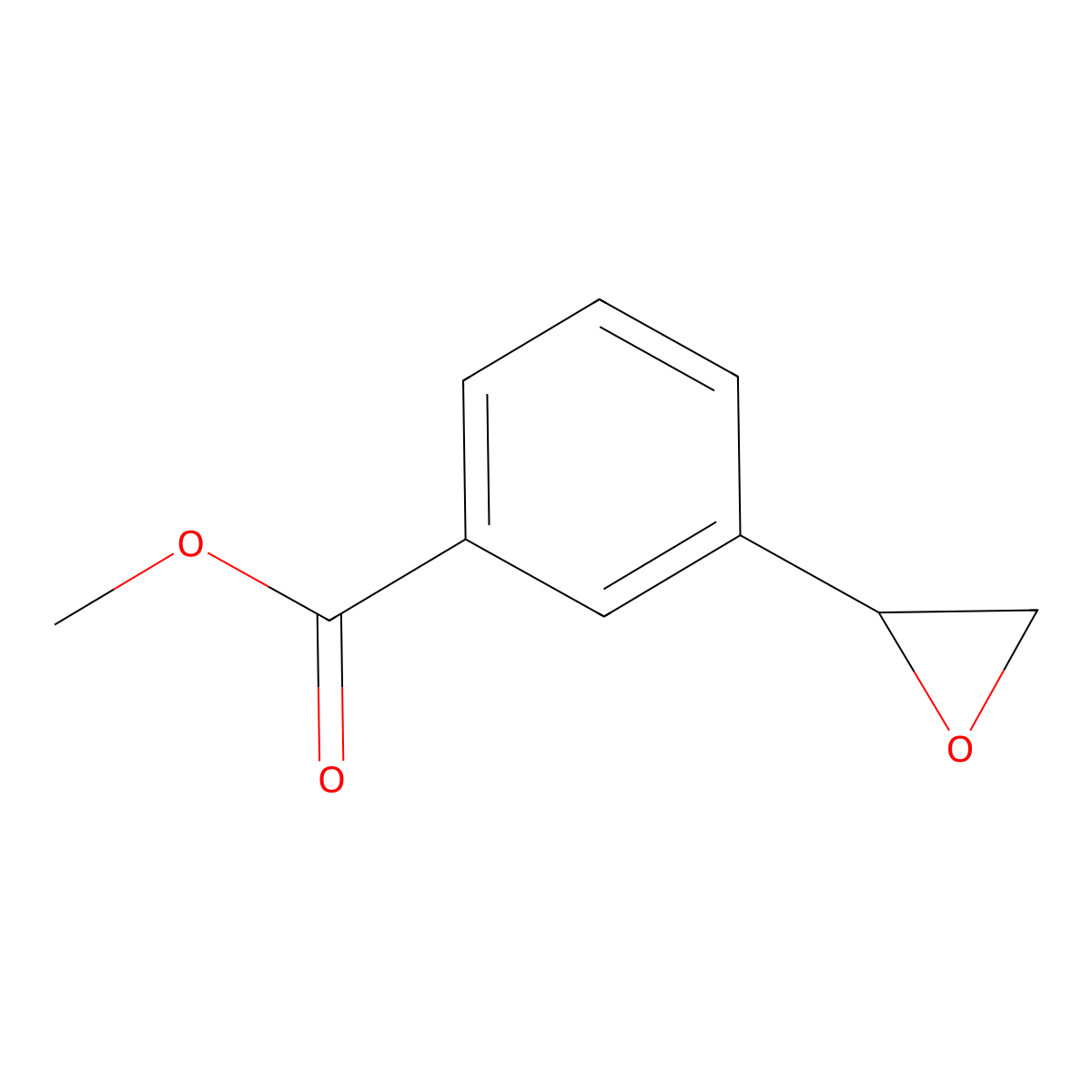 Methyl 3-(oxiran-2-yl)benzoate molecular structure, CAS 1824163-21-4