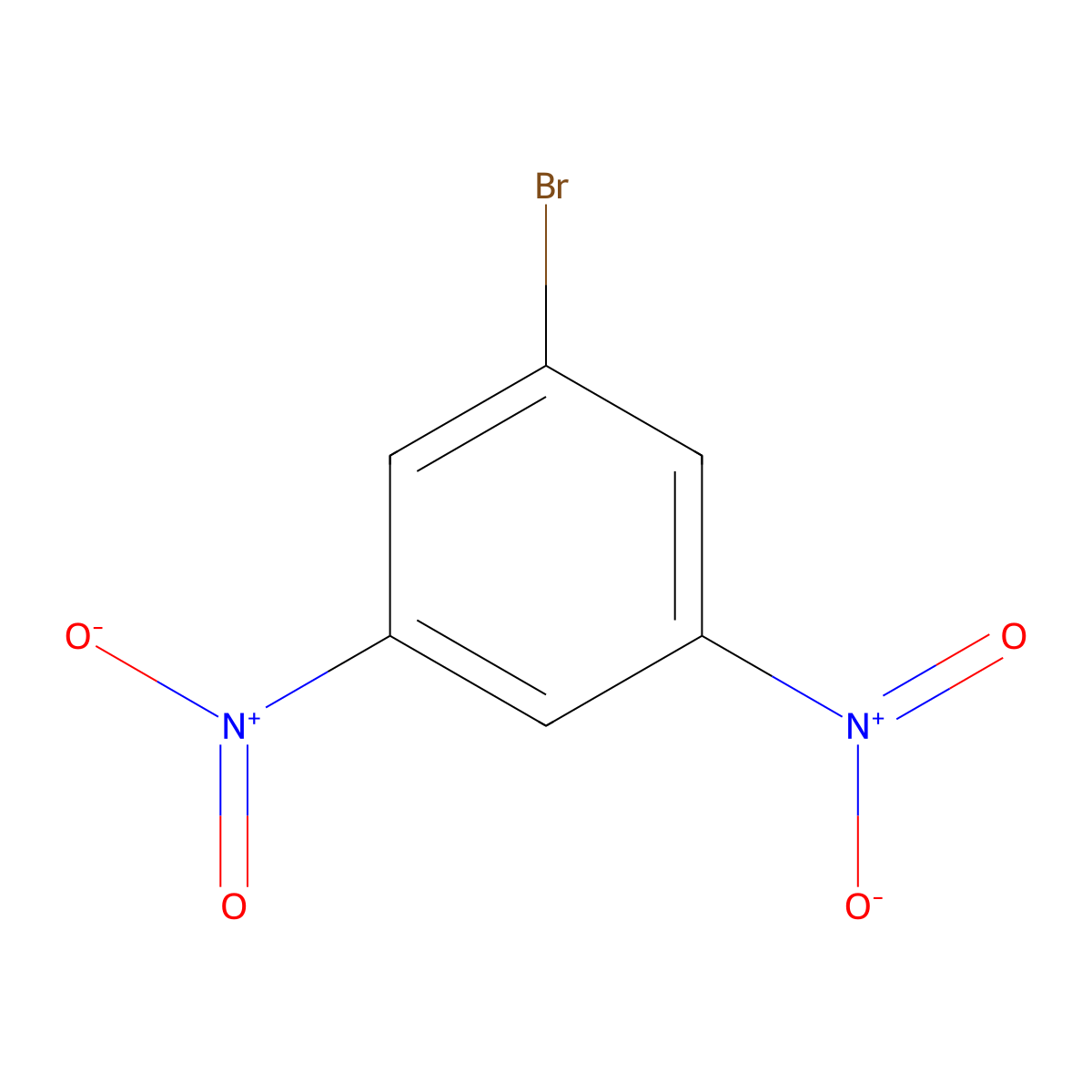 1-Bromo-3,5-dinitrobenzene molecular structure, CAS 18242-39-2