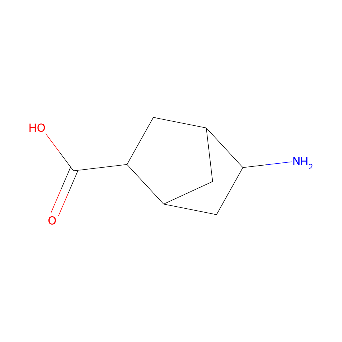 5-Aminobicyclo[2.2.1]heptane-2-carboxylic acid molecular structure, CAS 1824216-74-1
