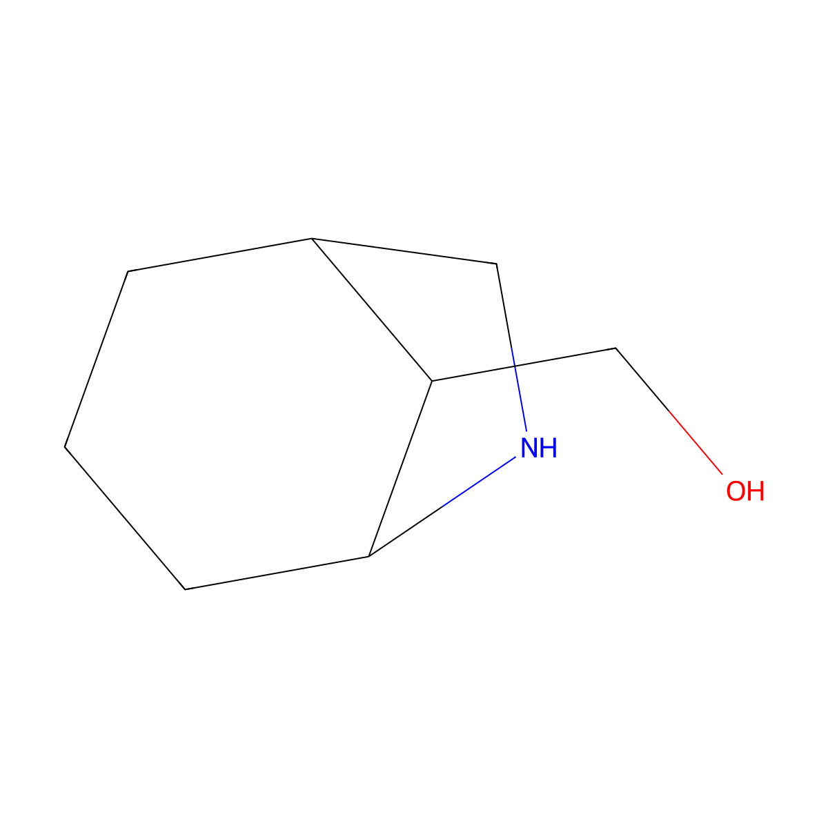 {6-Azabicyclo[3.2.1]octan-8-yl}methanol molecular structure, CAS 1824219-84-2