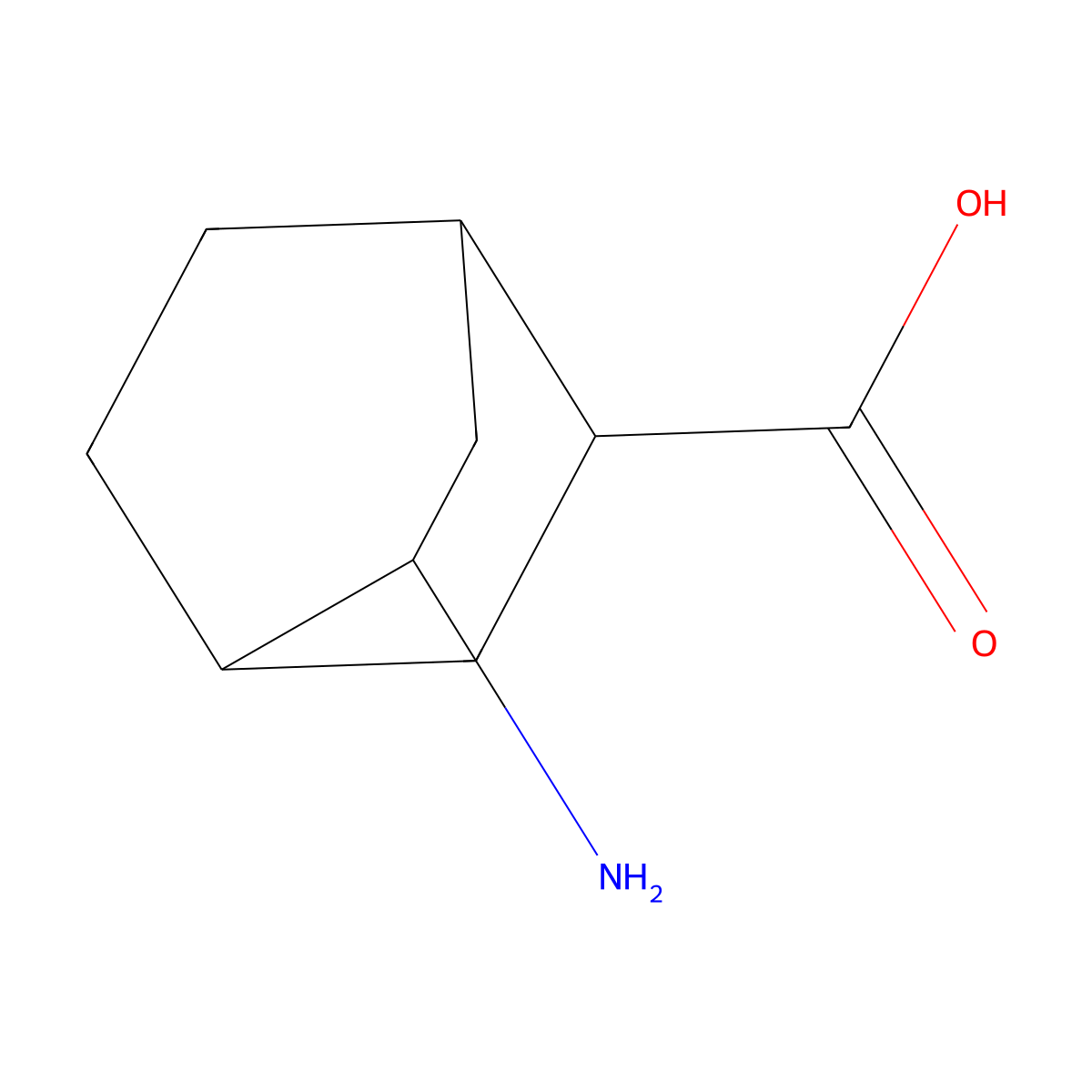 5-Aminobicyclo[2.2.2]octane-2-carboxylic acid molecular structure, CAS 1824250-05-6