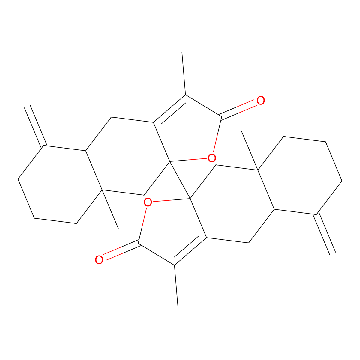 Biatractylolide molecular structure, CAS 182426-37-5