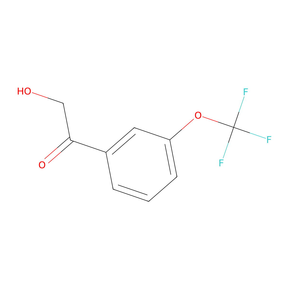 2-Hydroxy-3'-(trifluoromethoxy)acetophenone molecular structure, CAS 1824284-50-5