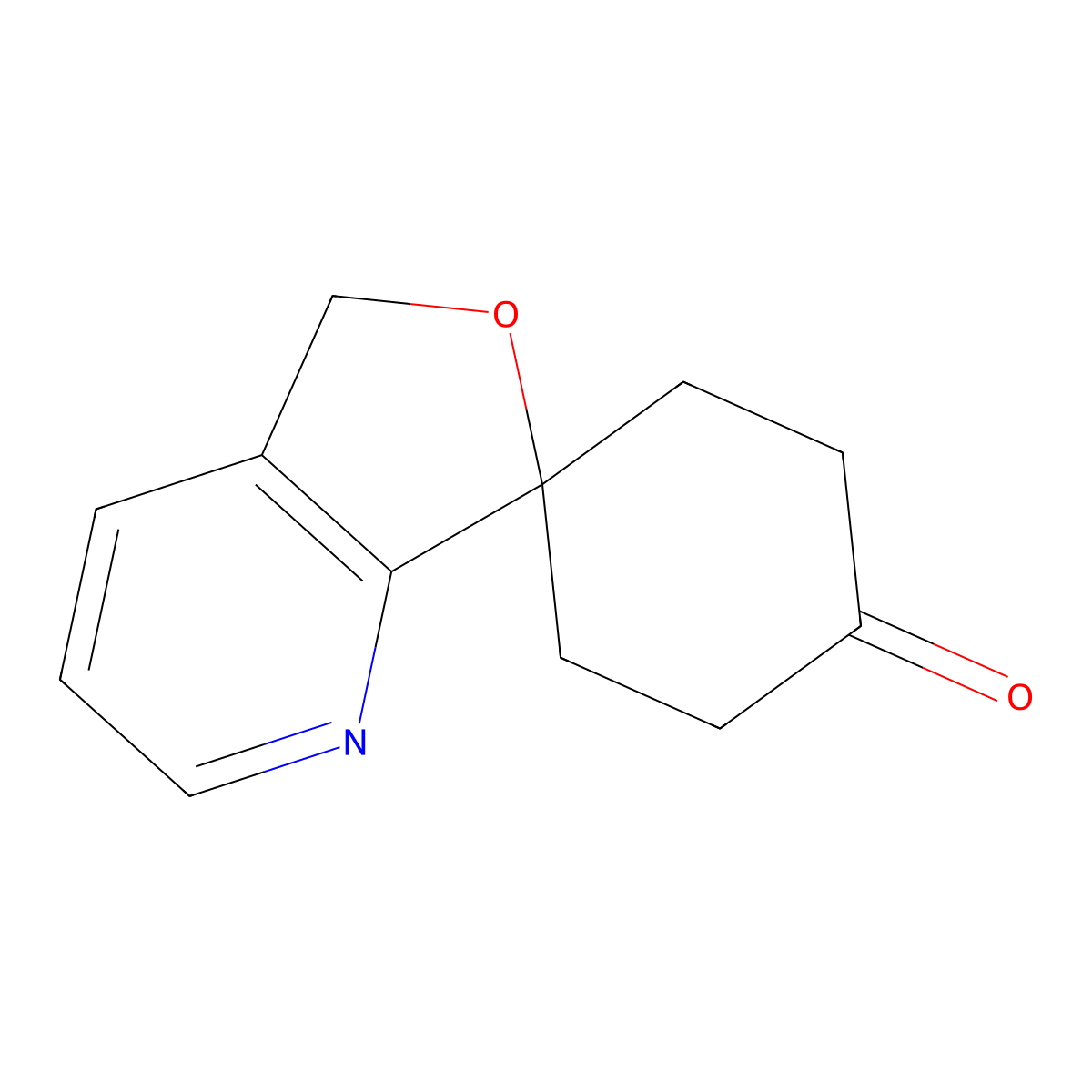 5'H-spiro[cyclohexane-1,7'-furo[3,4-b]pyridine]-4-one molecular structure, CAS 1824288-75-6