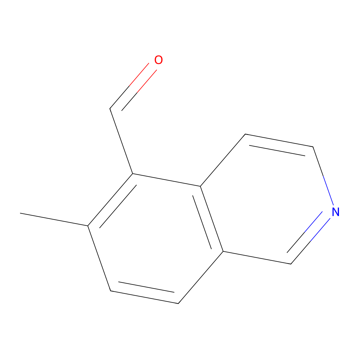 6-Methylisoquinoline-5-carbaldehyde molecular structure, CAS 1824297-85-9