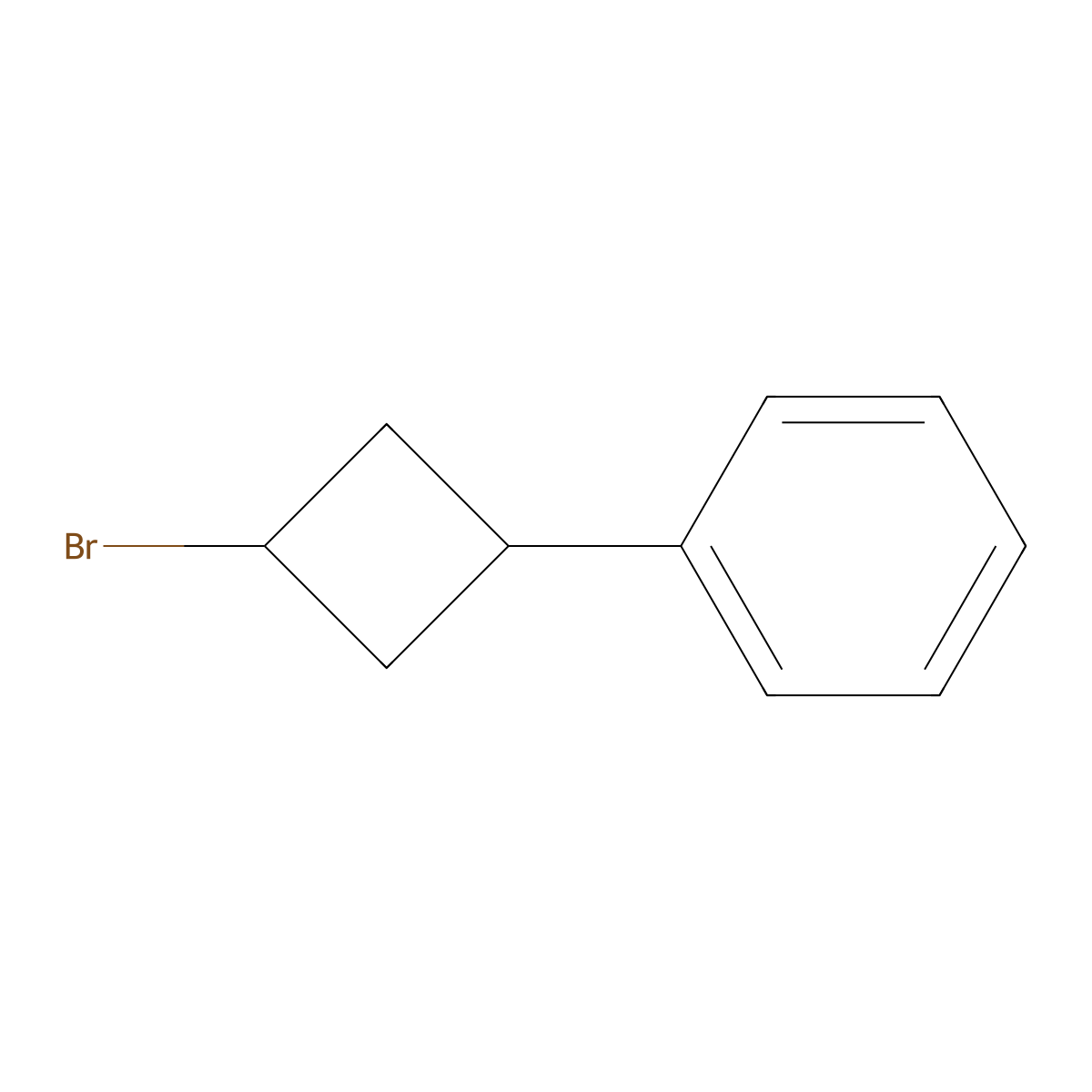 (3-Bromocyclobutyl)benzene molecular structure, CAS 1824320-01-5