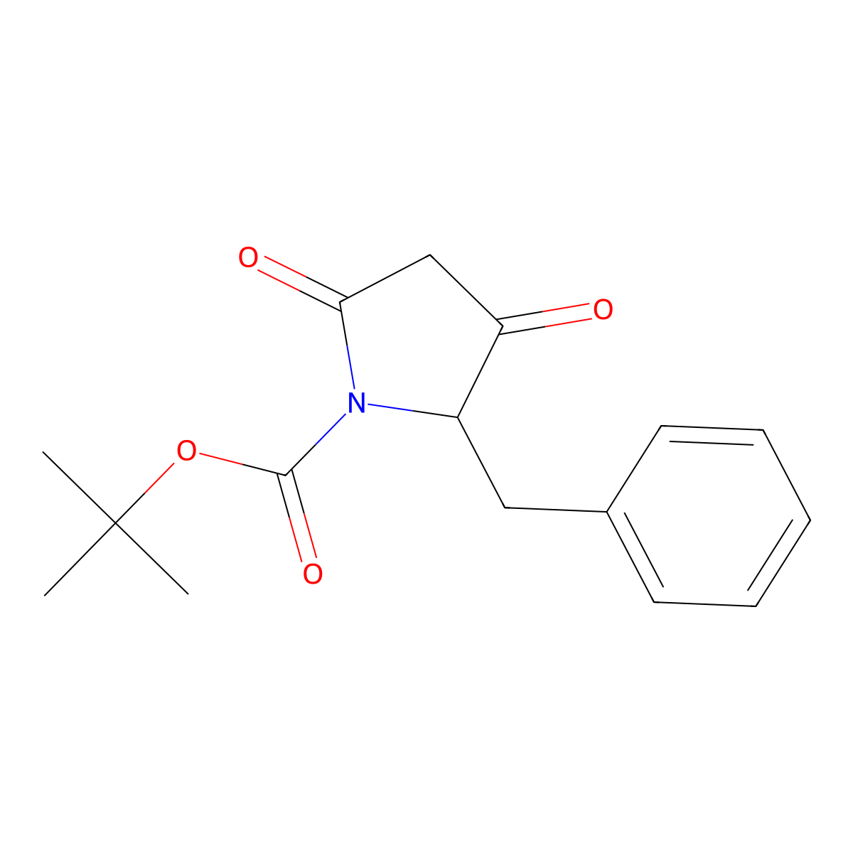tert-butyl 2-benzyl-3-hydroxy-5-oxo-2,5-dihydro-1H-pyrrole-1-carboxylate molecular structure, CAS 1824365-37-8