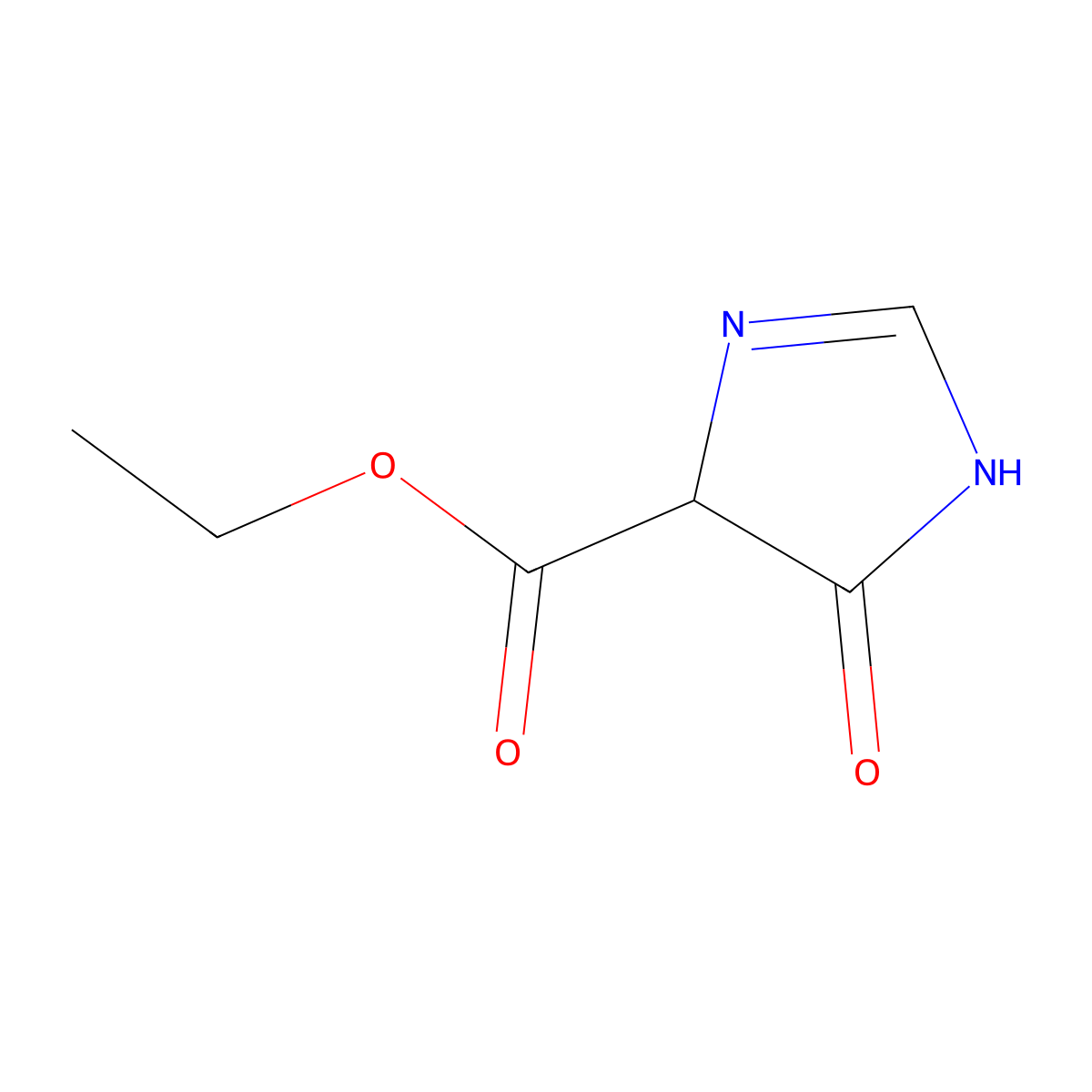 ethyl 5-oxo-4,5-dihydro-1H-imidazole-4-carboxylate molecular structure, CAS 1824373-82-1