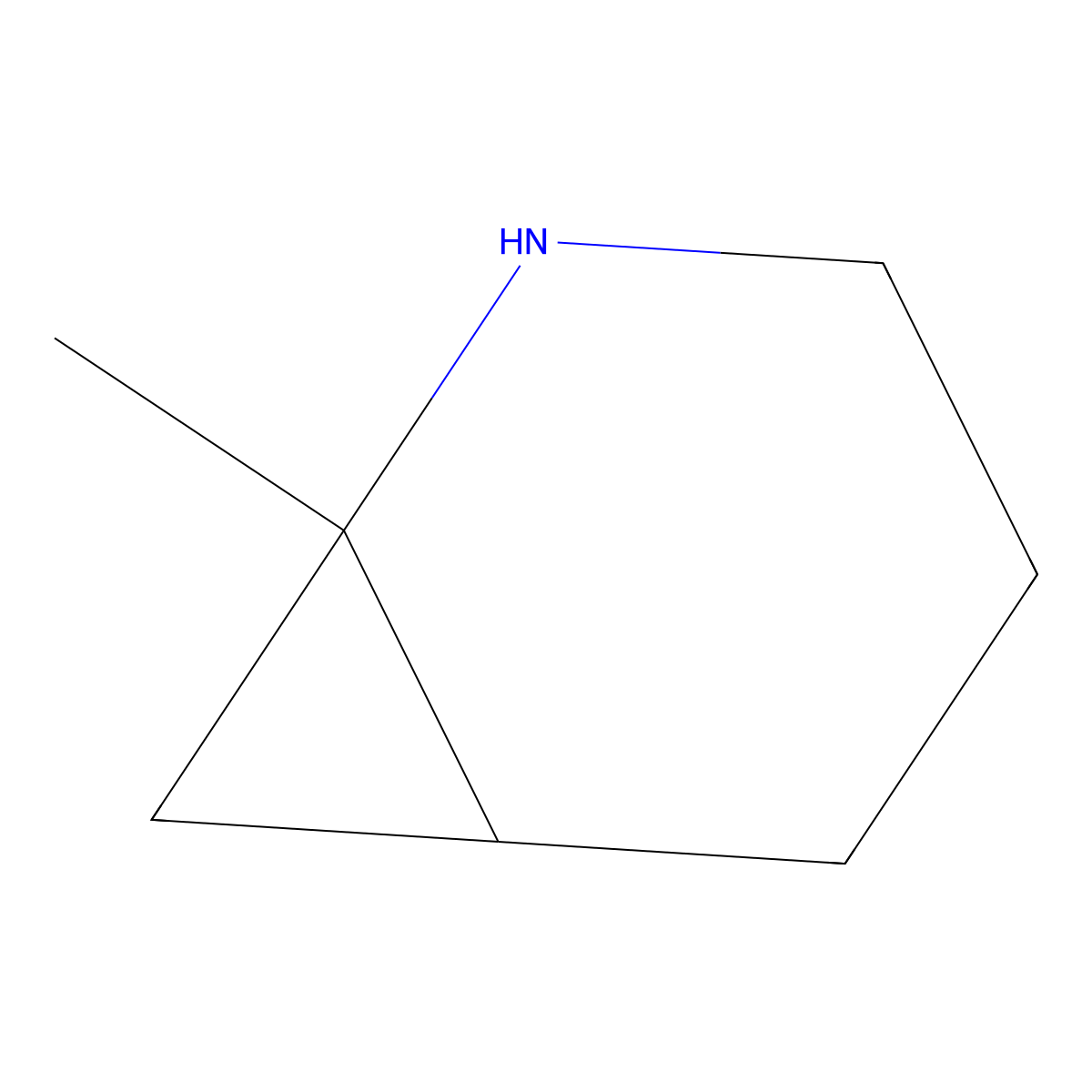 1-Methyl-2-azabicyclo[4.1.0]heptane molecular structure, CAS 1824452-48-3
