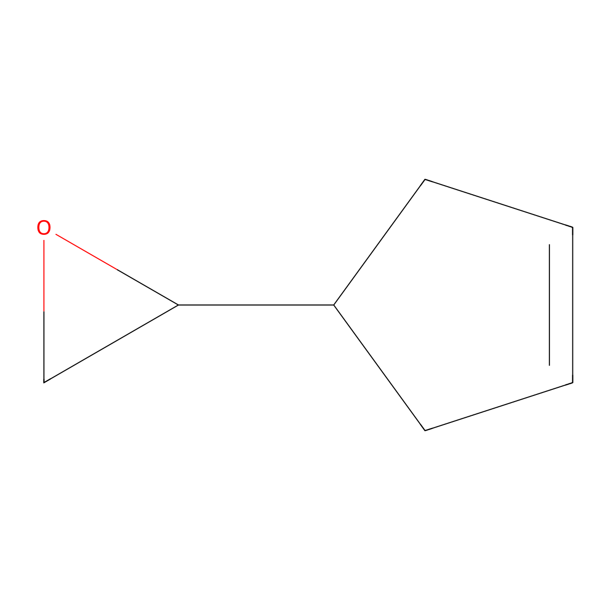 2-(Cyclopent-3-en-1-yl)oxirane molecular structure, CAS 1824464-27-8