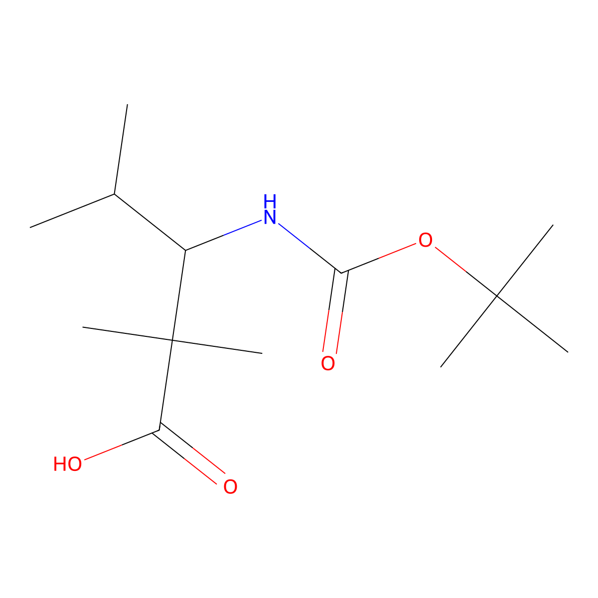 3-{[(Tert-butoxy)carbonyl]amino}-2,2,4-trimethylpentanoic acid molecular structure, CAS 1824521-03-0