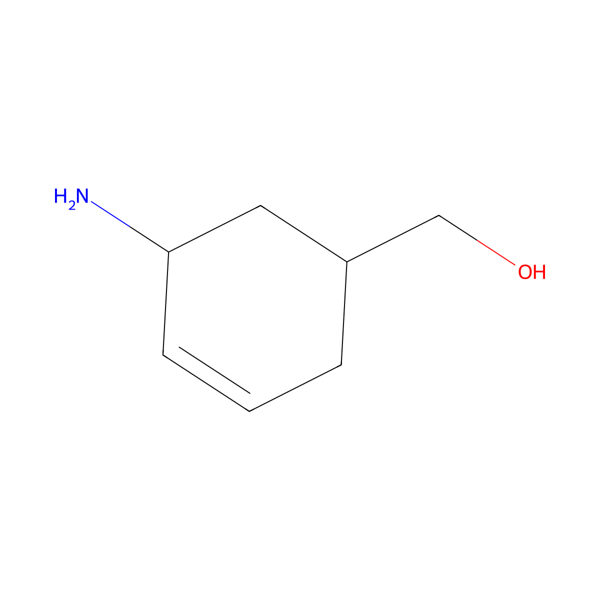 (5-Amino-cyclohex-3-enyl)-methanol molecular structure, CAS 1824549-02-1