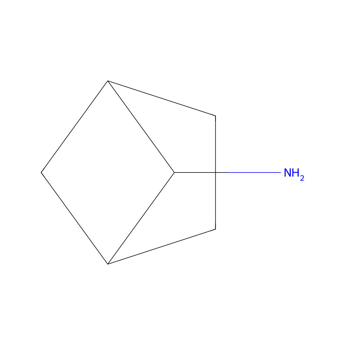 Bicyclo[2.1.1]hexan-5-amine molecular structure, CAS 1824551-49-6