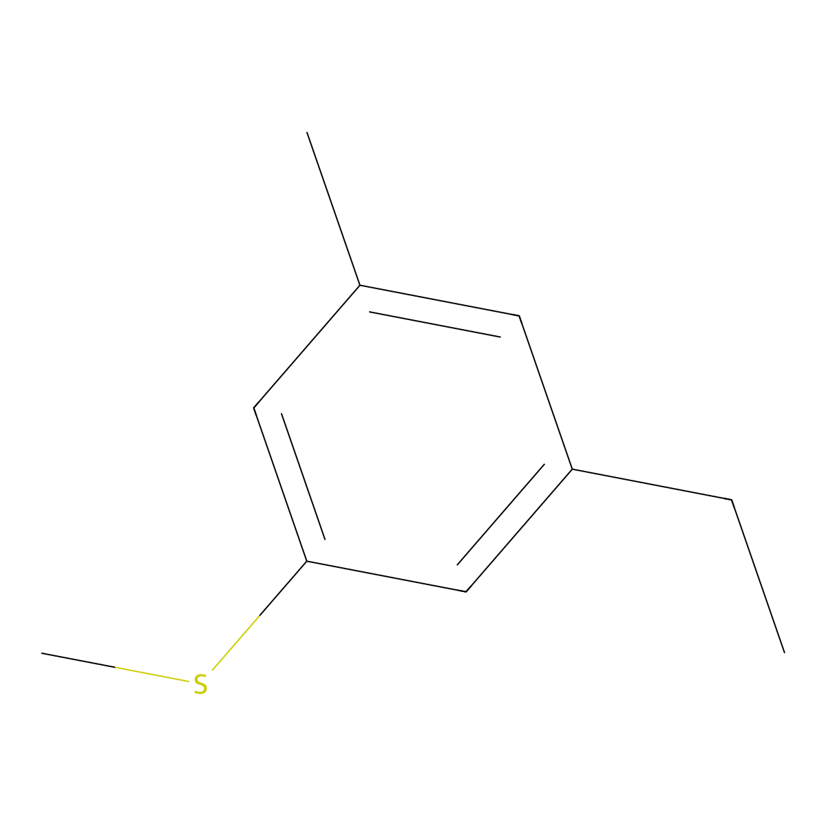 (3-Ethyl-5-methylphenyl)(methyl)sulfane molecular structure, CAS 1824582-68-4