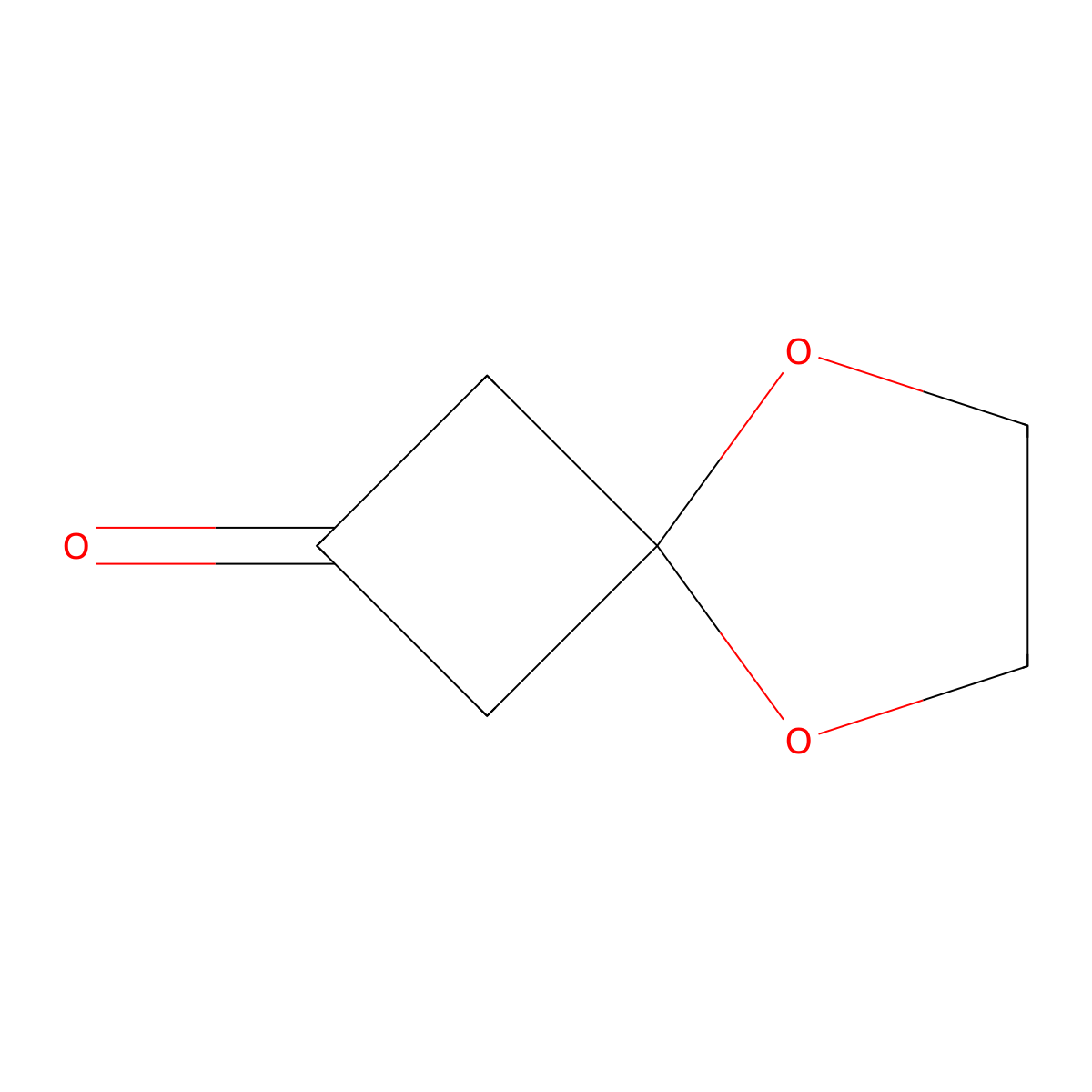 5,8-Dioxaspiro(3.4)octan-2-one molecular structure, CAS 1824626-99-4