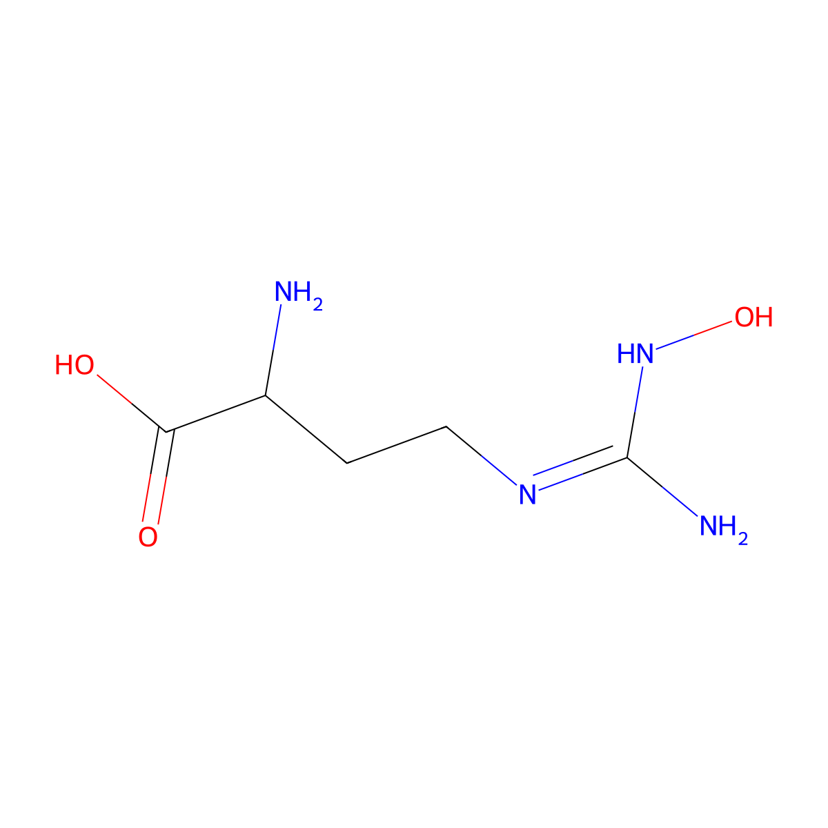 N-OMega-hydroxy-L-norarginine acetate salt molecular structure, CAS 1824692-41-2
