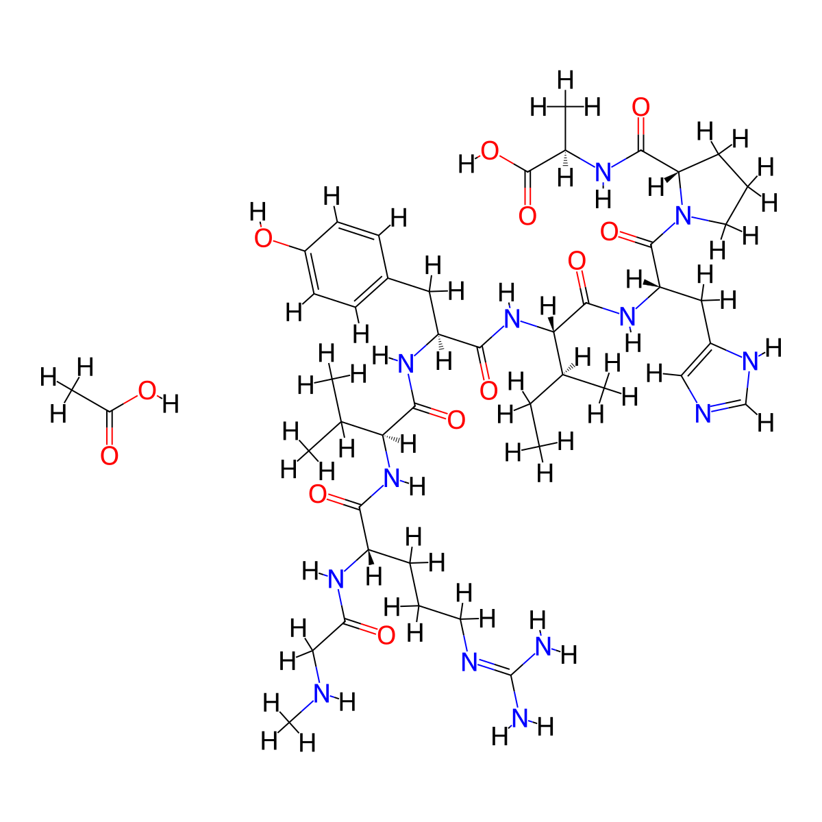 TRV-120027 acetate molecular structure, CAS 1824712-70-0