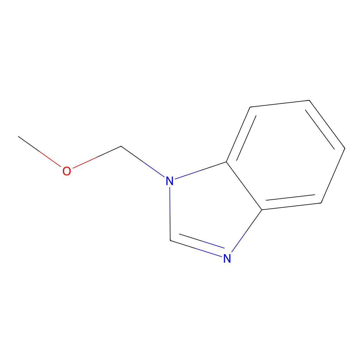 1-(Methoxymethyl)benzoimidazole molecular structure, CAS 18249-98-4