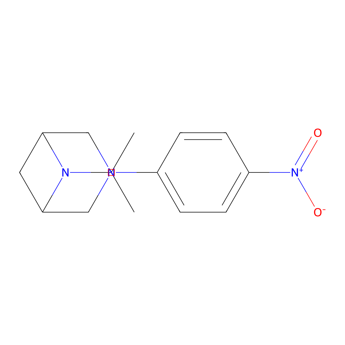 (1R,5S)-6-Isopropyl-3-(4-nitrophenyl)-3,6-diazabicyclo[3.1.1]heptane molecular structure, CAS 1825377-69-2