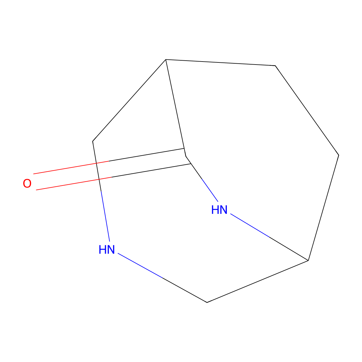 (1R*,5S*)-3,6-Diazabicyclo(3.2.2)Nonan-7-One molecular structure, CAS 1825377-73-8