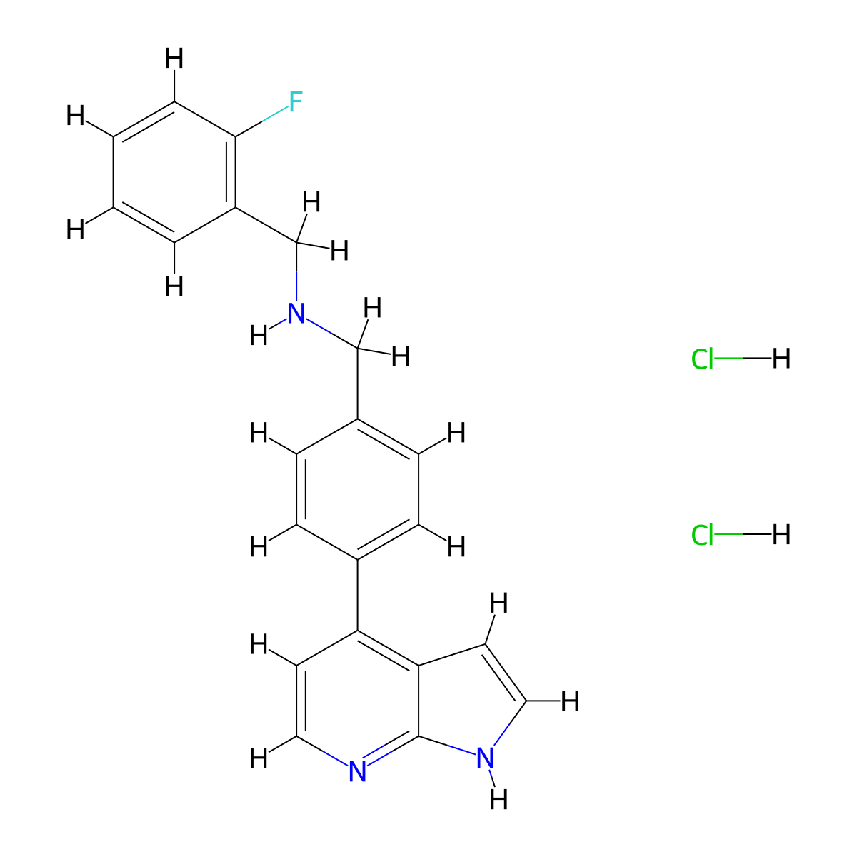 OXA 06 dihydrochloride molecular structure, CAS 1825455-91-1