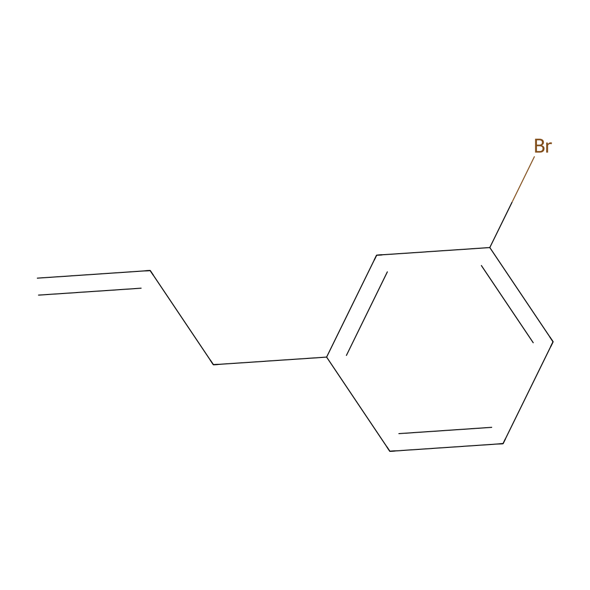 1-Allyl-3-bromobenzene molecular structure, CAS 18257-89-1