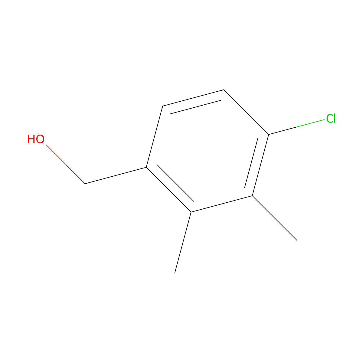 4-Chloro-2,3-dimethylbenzyl alcohol molecular structure, CAS 1826109-99-2