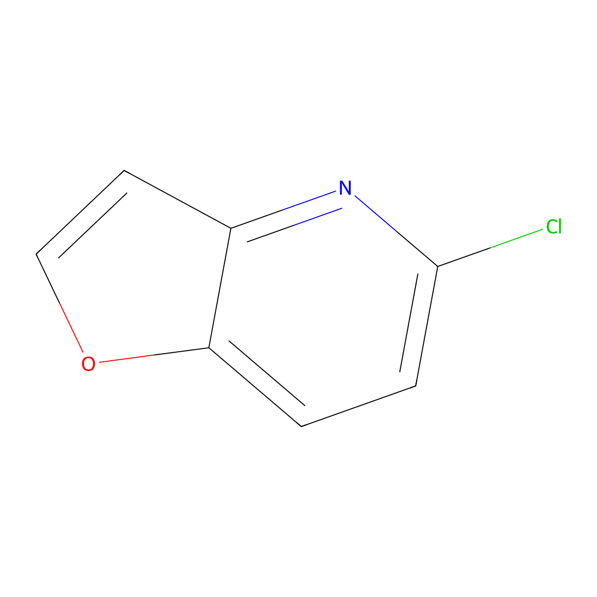 5-Chlorofuro(3,2-b)pyridine molecular structure, CAS 182691-76-5