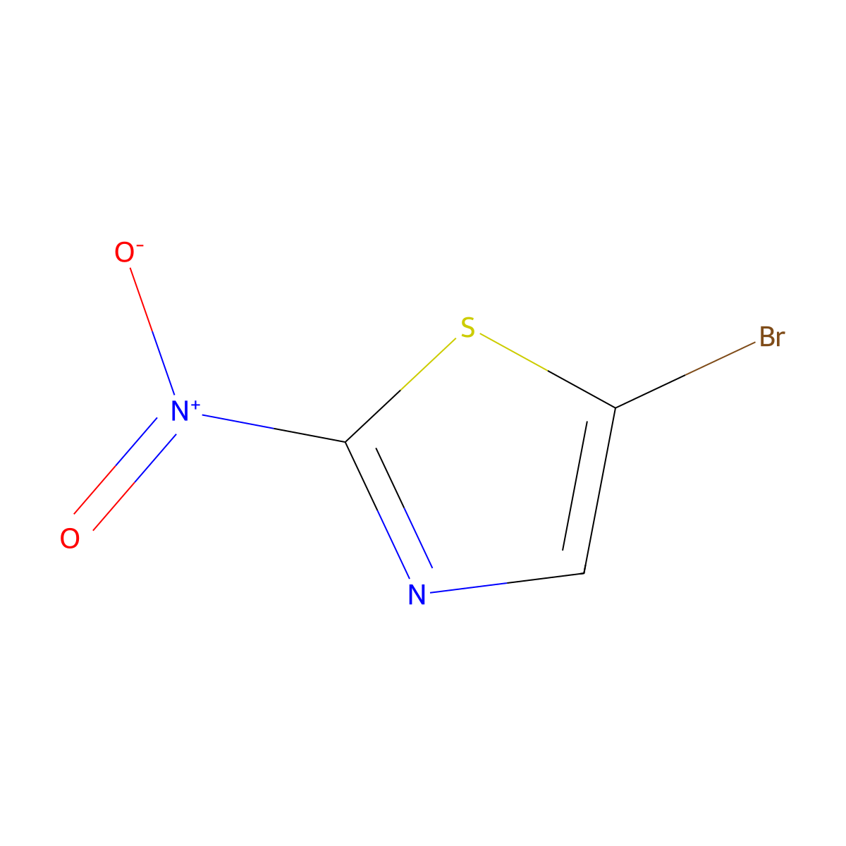 5-Bromo-2-nitrothiazole molecular structure, CAS 182692-69-9