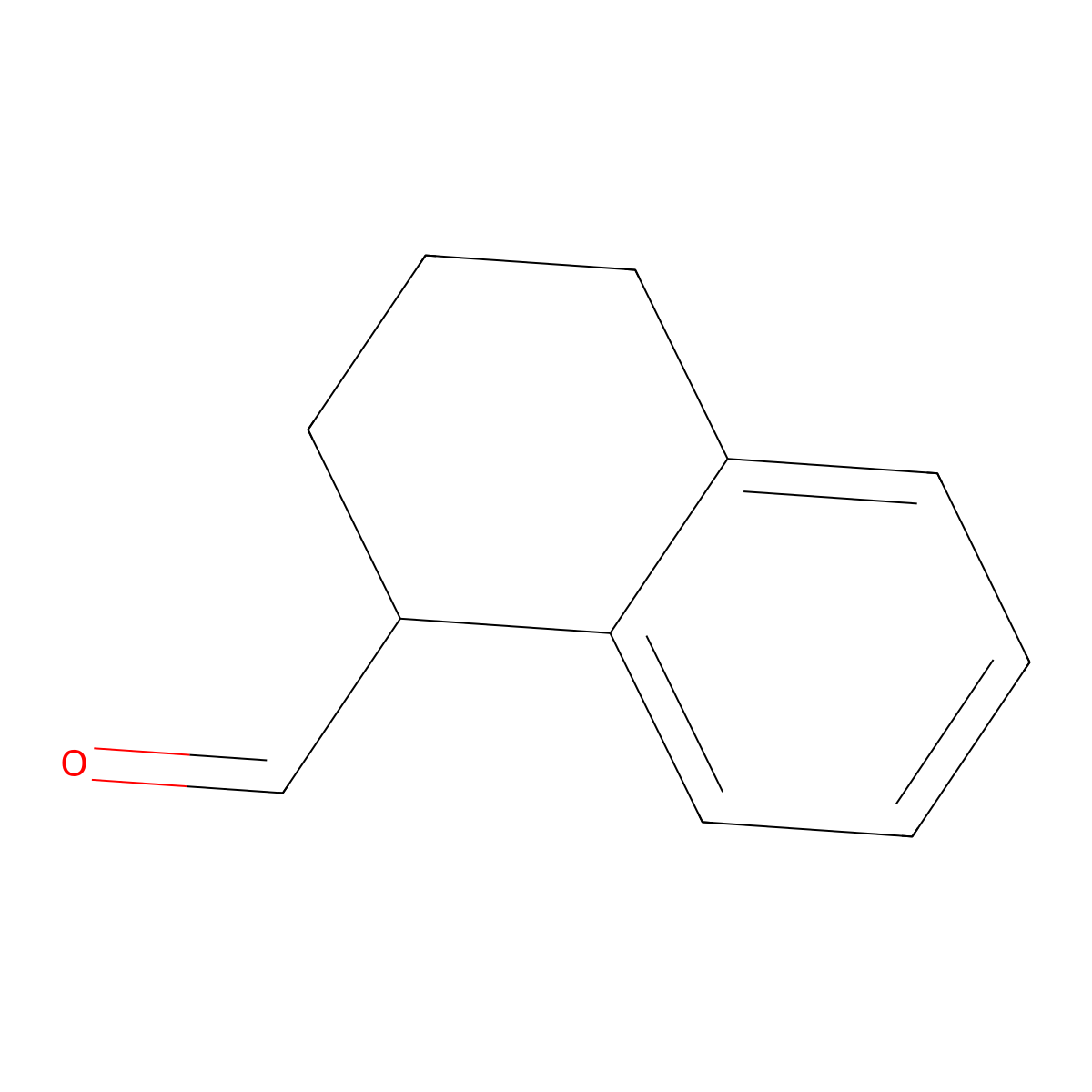 1,2,3,4-Tetrahydronaphthalene-1-carbaldehyde molecular structure, CAS 18278-24-5