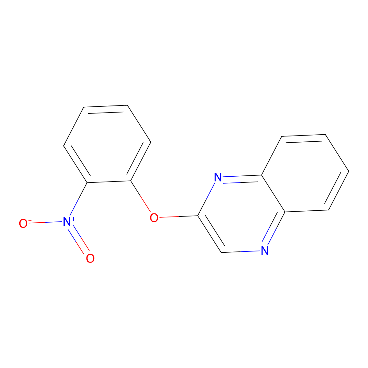 2-(2-Nitrophenoxy)quinoxaline molecular structure, CAS 182816-81-5