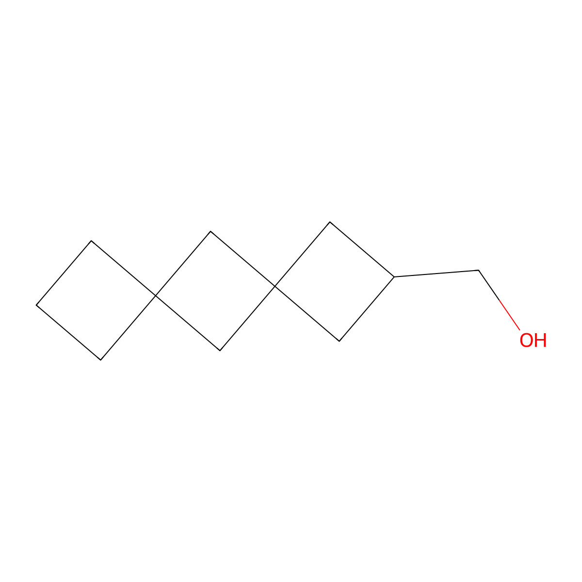 (Dispiro(3.1.3^(6).1^(4))decan-2-yl)methanol molecular structure, CAS 182876-24-0