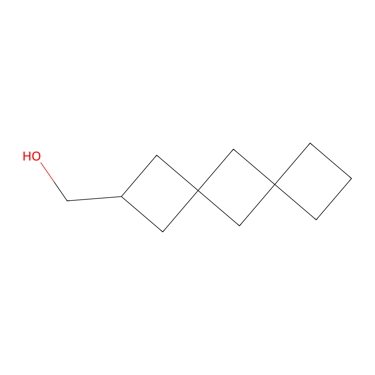 (Dispiro(3.1.3^(6).1^(4))decan-2-yl)methanol molecular structure, CAS 182876-24-0
