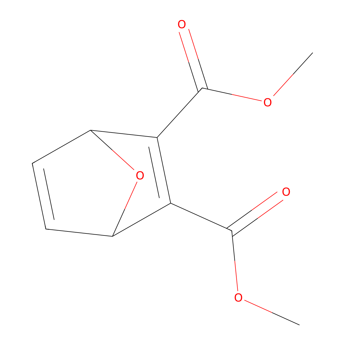 Dimethyl 7-Oxabicyclo[2.2.1]hepta-2,5-diene-2,3-dicarboxylate molecular structure, CAS 1829-60-3