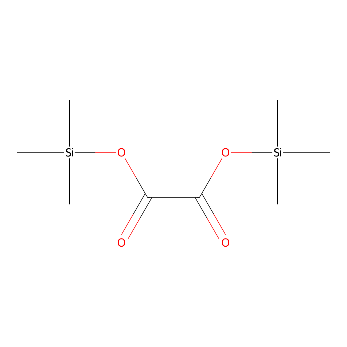 Bis(trimethylsilyl) oxalate molecular structure, CAS 18294-04-7