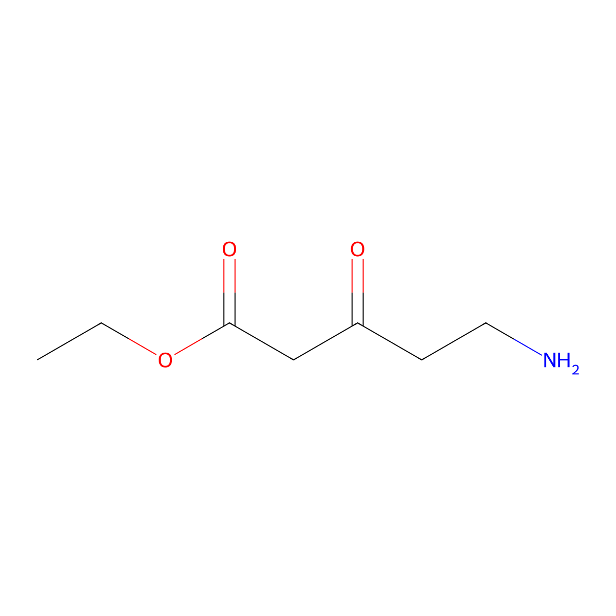 Ethyl 5-amino-3-oxopentanoate molecular structure, CAS 182955-75-5