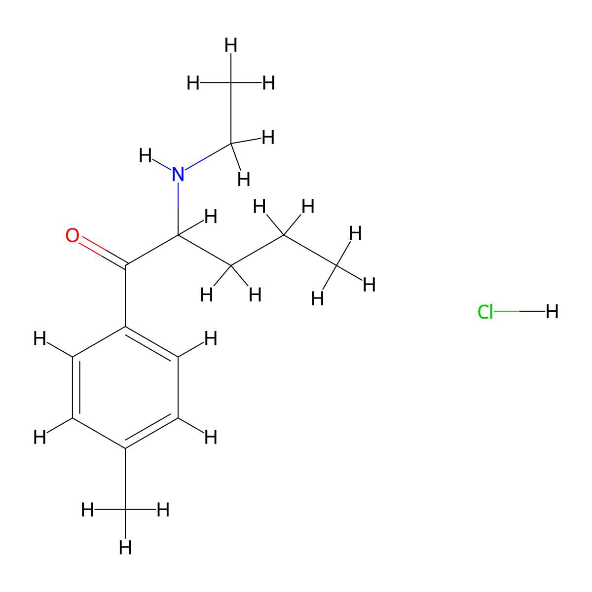4-Meap hydrochloride molecular structure, CAS 18297-05-7