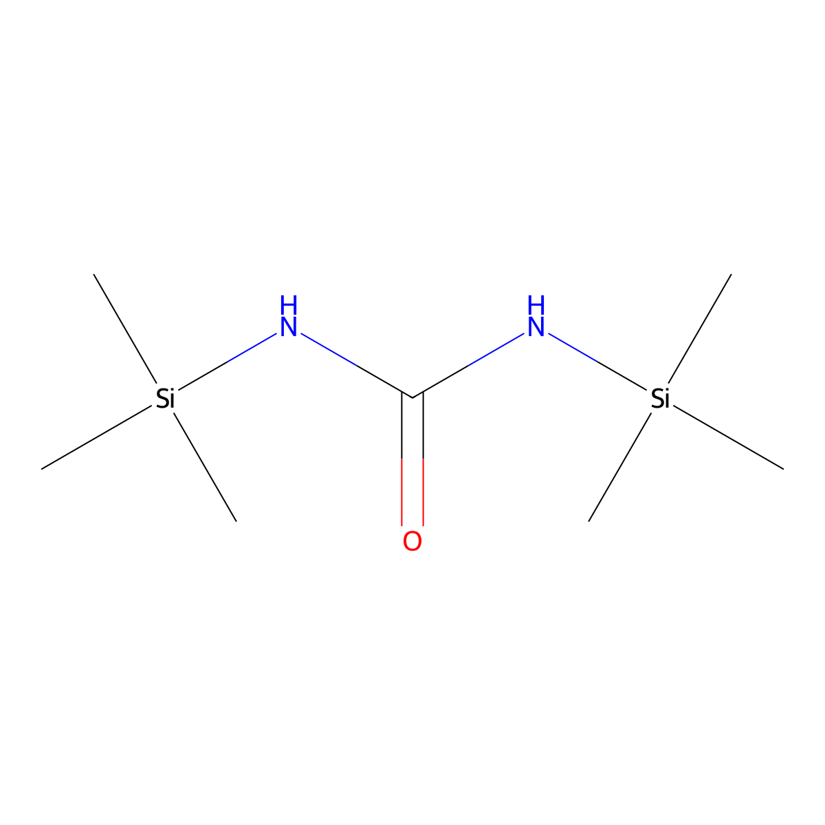 1,3-Bis(trimethylsilyl)urea molecular structure, CAS 18297-63-7
