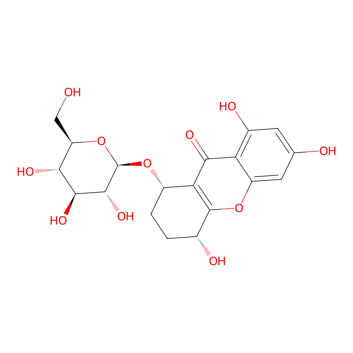 Swertiachoside B, 98%, from swertia mileensis molecular structure, CAS 1831153-21-9