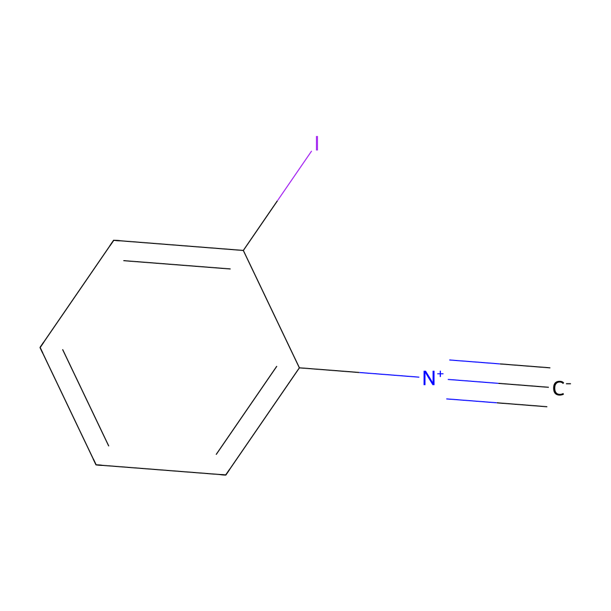 1-Iodo-2-isocyanobenzene molecular structure, CAS 183209-25-8