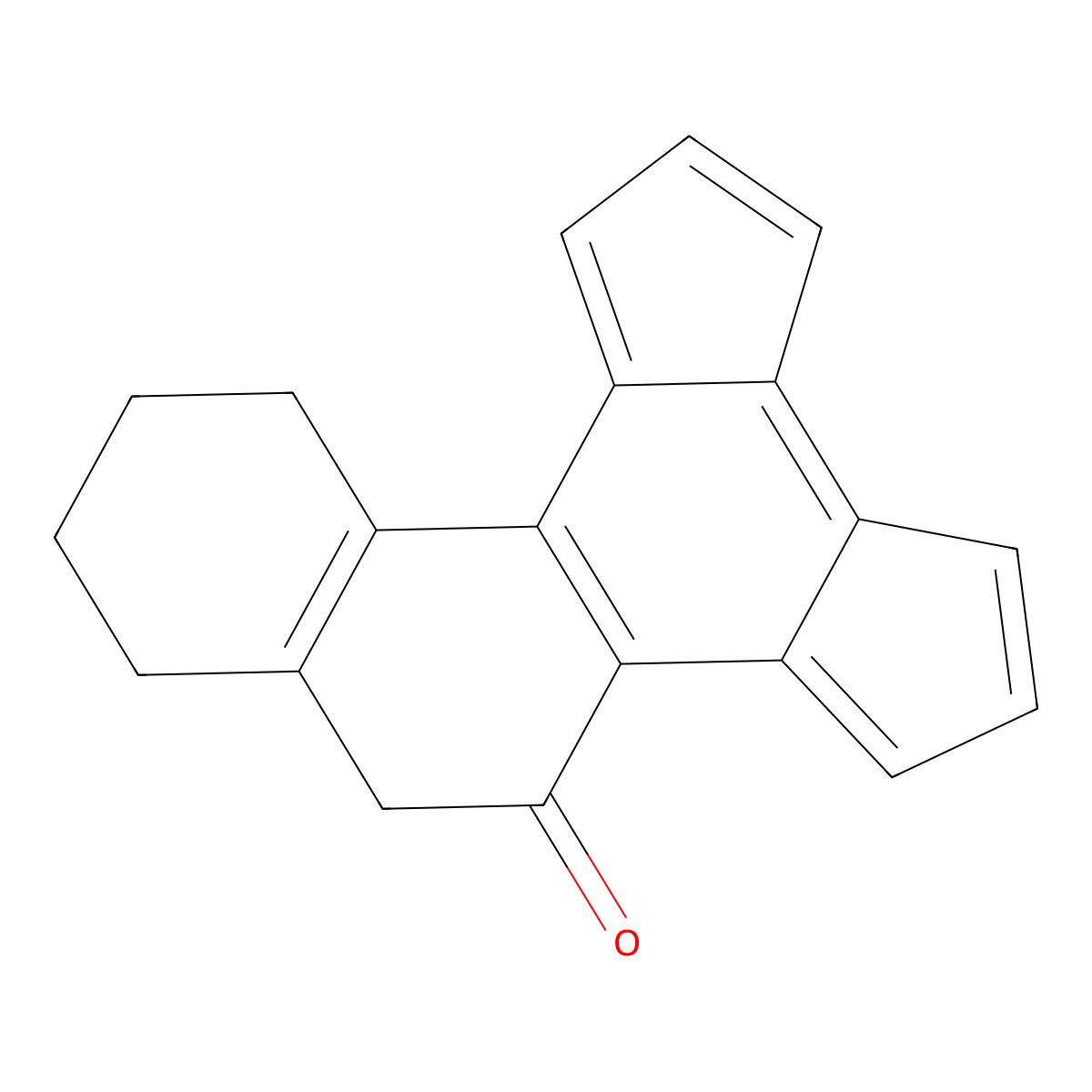 9,10,11,12-Tetrahydro-8H-dicyclopenta(a,c)phenanthren-7-one molecular structure, CAS 183249-39-0