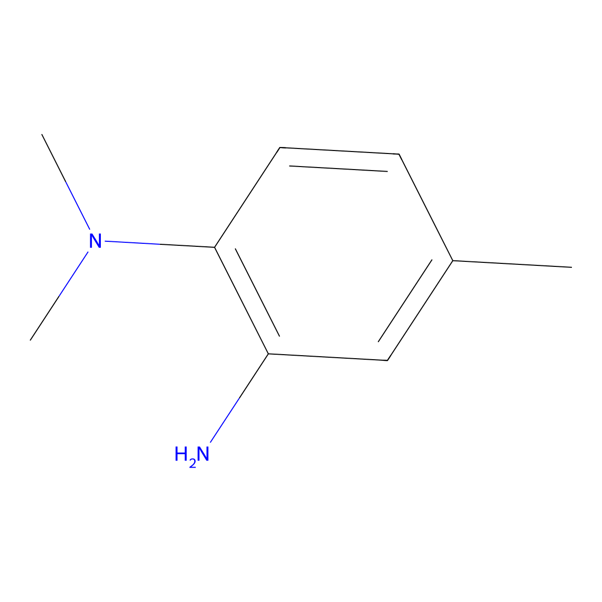 N1,N1,4-Trimethylbenzene-1,2-diamine molecular structure, CAS 183251-82-3