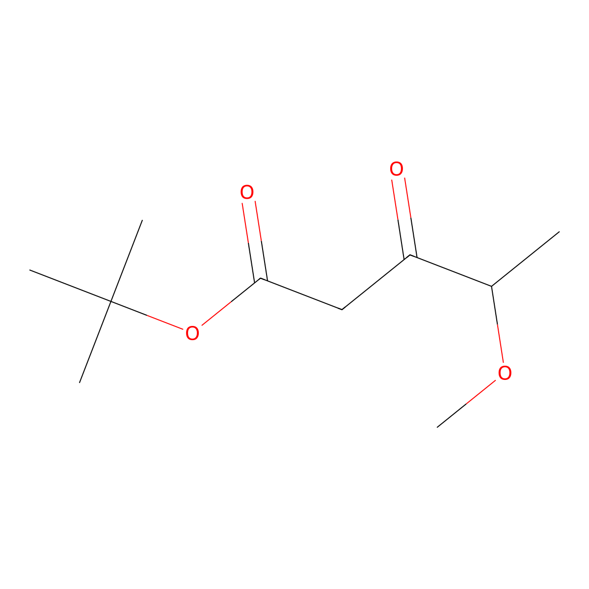 tert-butyl (S)-4-methoxy-3-oxopentanoate molecular structure, CAS 1832579-72-2