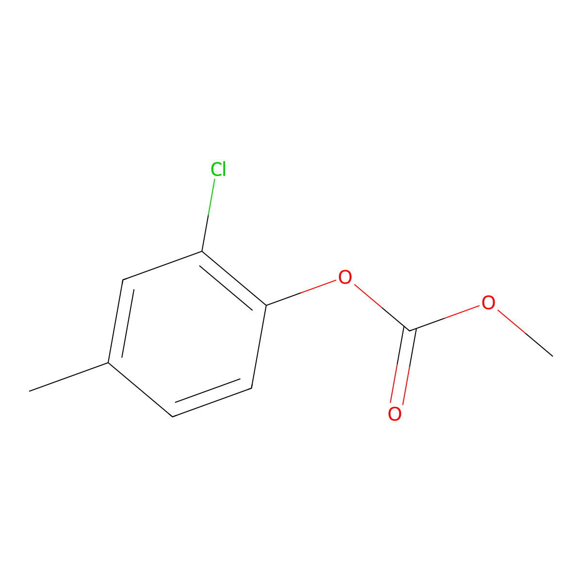 2-Chloro-4-methylphenyl methyl carbonate molecular structure, CAS 1832593-53-9