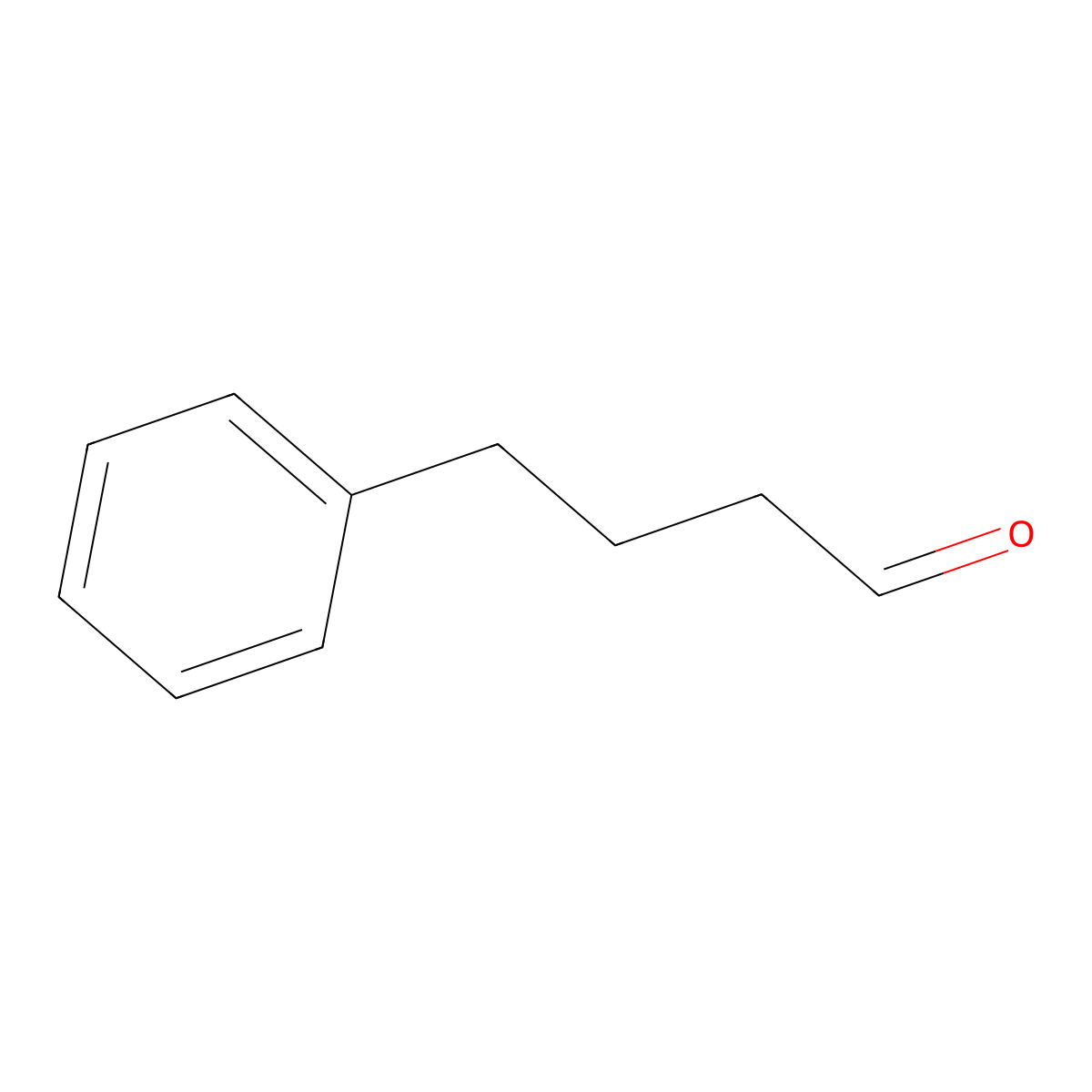 4-Phenylbutanal molecular structure, CAS 18328-11-5