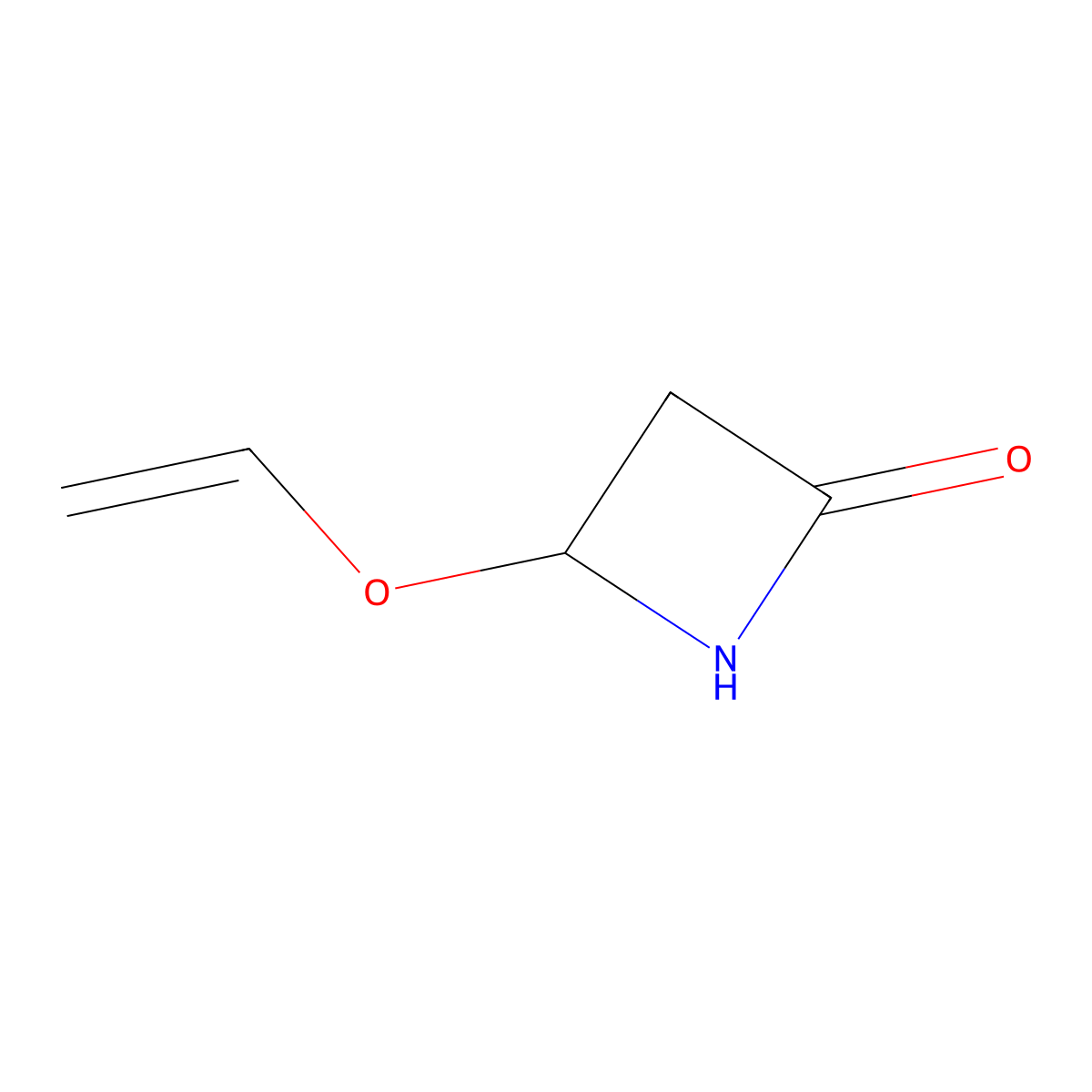 4-(Vinyloxy)azetidin-2-one molecular structure, CAS 183319-83-7