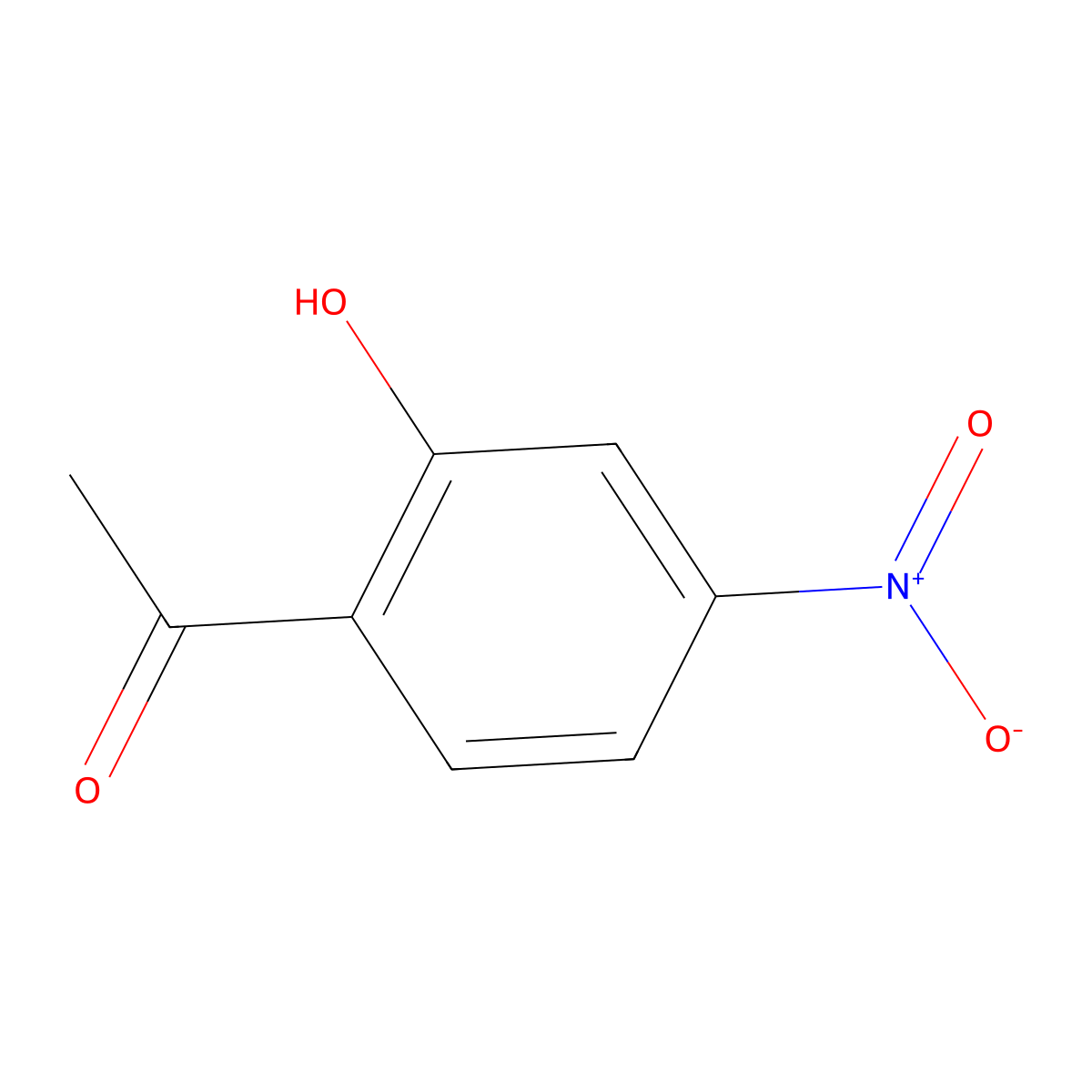 1-(2-Hydroxy-4-nitrophenyl)ethanone molecular structure, CAS 1834-91-9