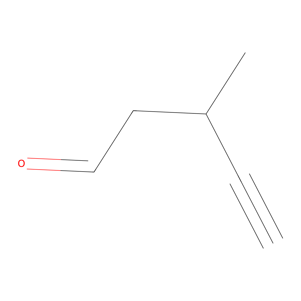 3-Methylpent-4-ynal molecular structure, CAS 183425-73-2
