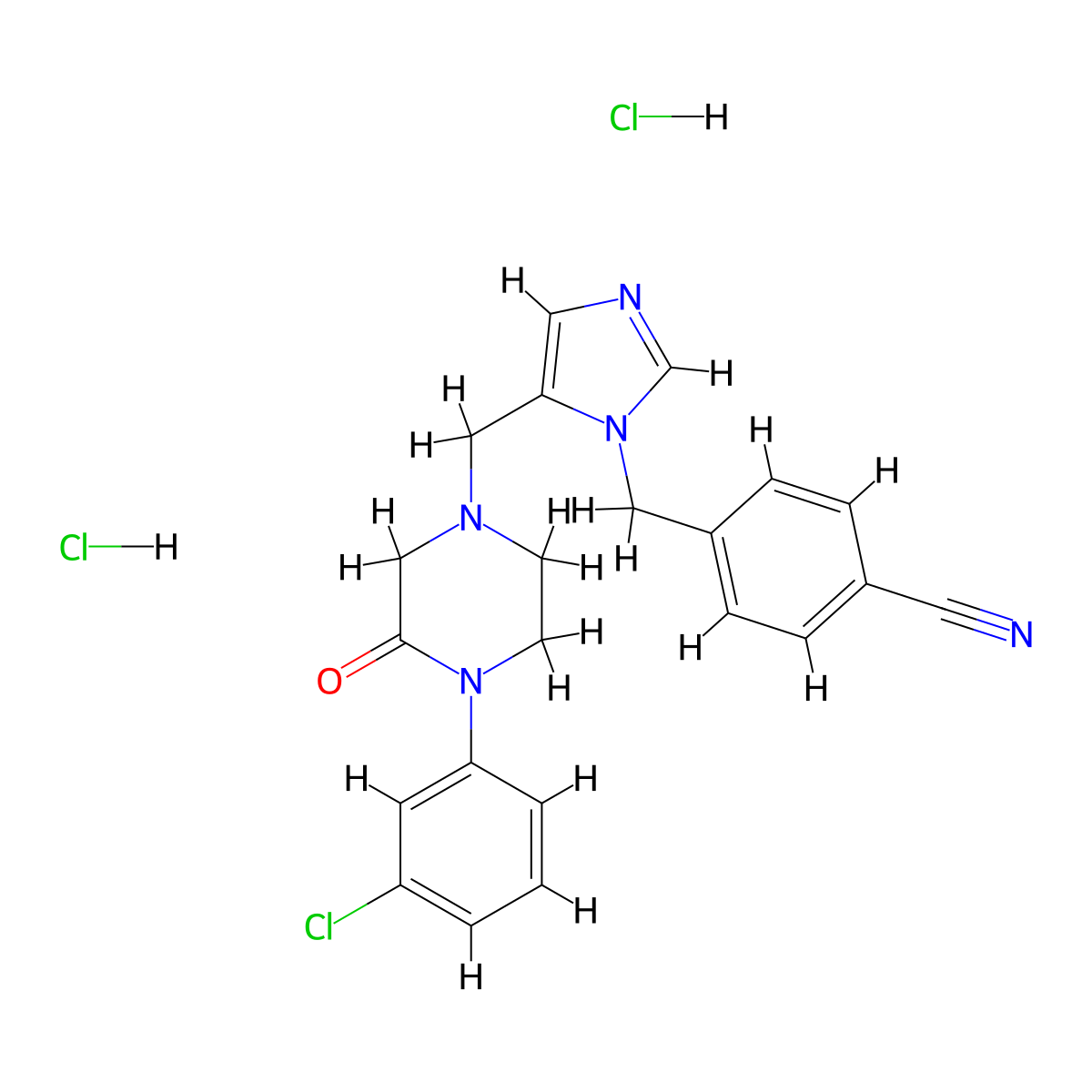 L-778123 Dihydrochloride molecular structure, CAS 183499-56-1